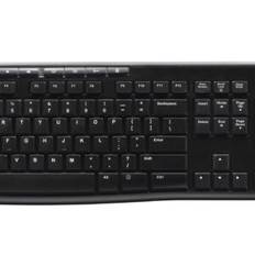 Logitech Wireless Keyboard K270 tastatur RF trådløst QWERTY Engelsk Sort