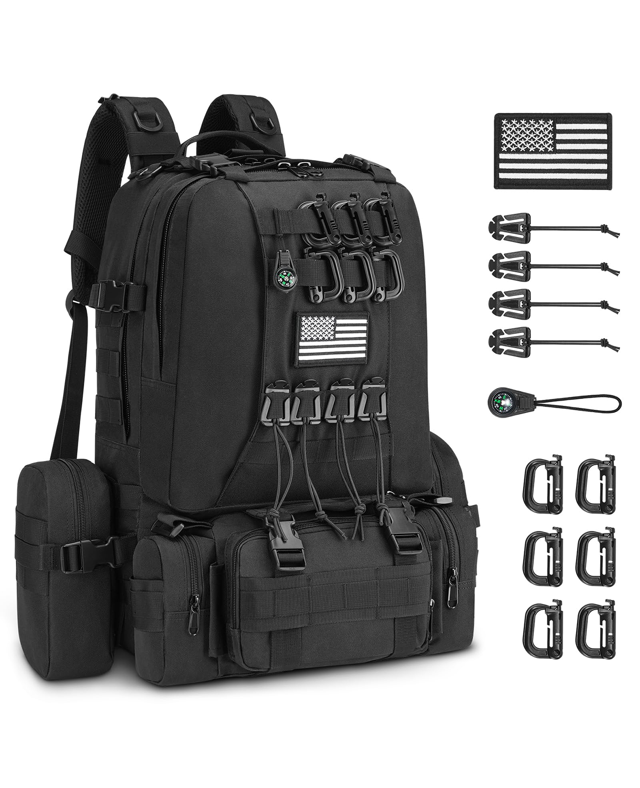 CVLIFE 60L Backpack for Men Women Large Rucksack