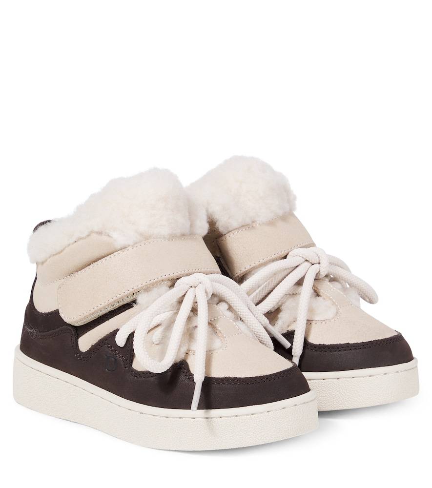 Donsje Botas Sicco de ante con borrego - blanco - EU 33