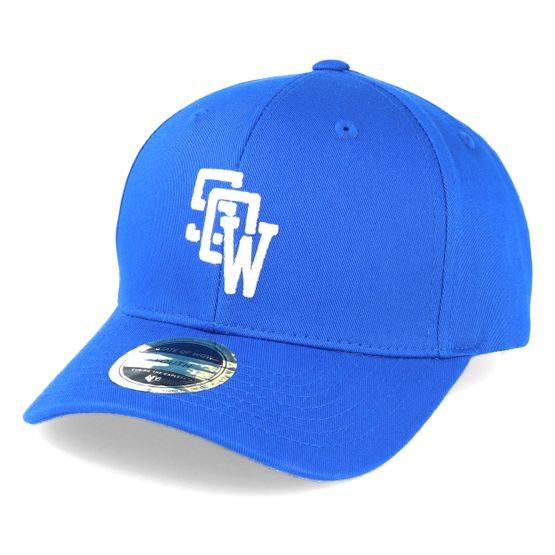 State Of Wow - Blå adjustable Keps - Kids Drop Youth Baseball Royal Blue Adjustable @ Hatstore