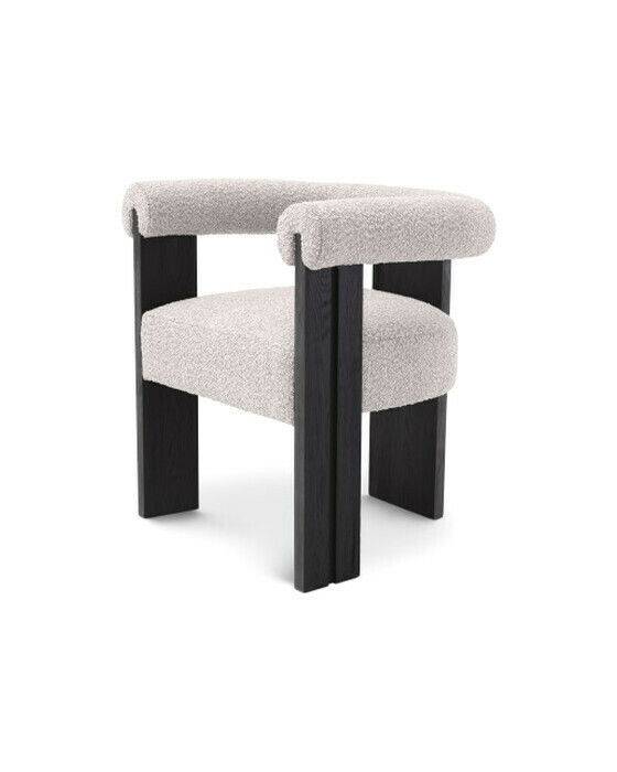 Percy lænestol bouclé grey