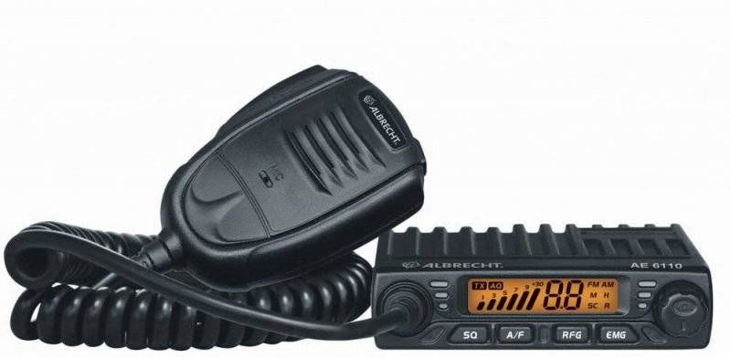Albrecht AE 6110 liten komradio