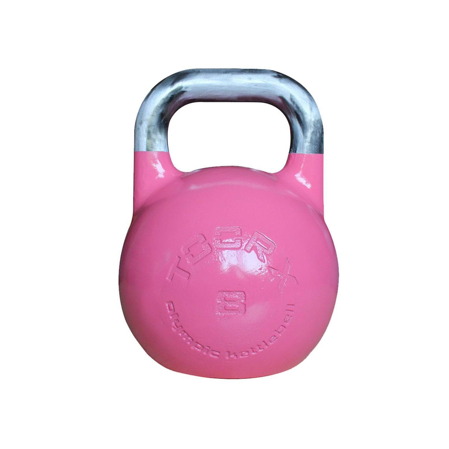 Toorx Olympic EVO Kettlebell 8 kg – Precision, balans och funktionell styrka - Pink One Size