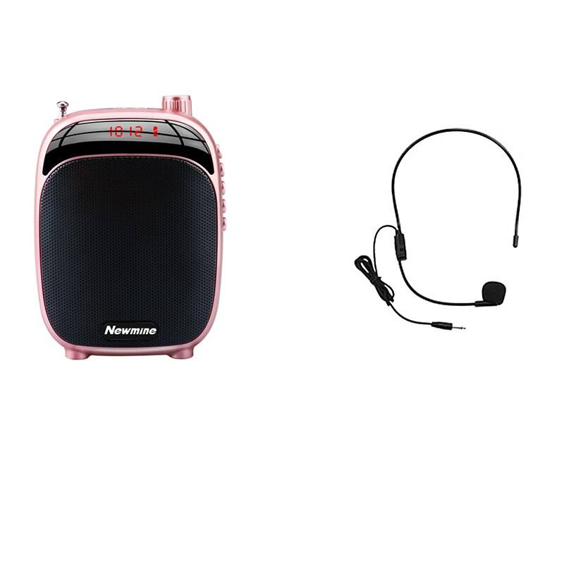 Portabel Megafon NEWSMY K30 med Mikrofon - Bunt 1 rosa