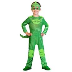 Pyjamasheltene Gekko kostume 122-128 cm PJ Mask Fastelavn & udklædning 990295