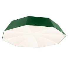 Umbrella Plafond - Kontorsbelysning | 3 färgalt. | Färg: Grön - Ral 6026 | Ljuskälla: 38W LED | 3190 Lumen | 4000 Kelvin | Dimbar: DALI. DSI alt. SwitchDim