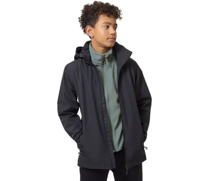 Stay Dry II JR regnjacka, BLACK, Barn, 158-164
