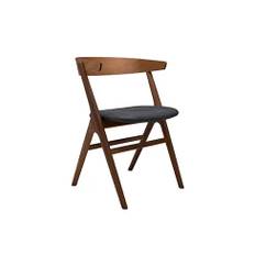 No 9 Chair i Eg Røget/Dunes Anthracite | Sibast Furniture