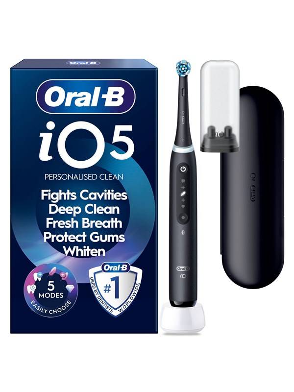 Oral-B eltandborste iO5 Matt Black