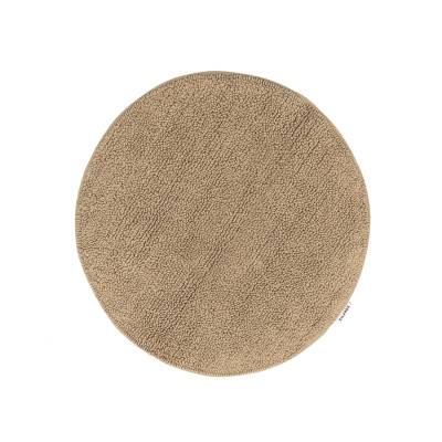 Bris rund taupe - bademåtte