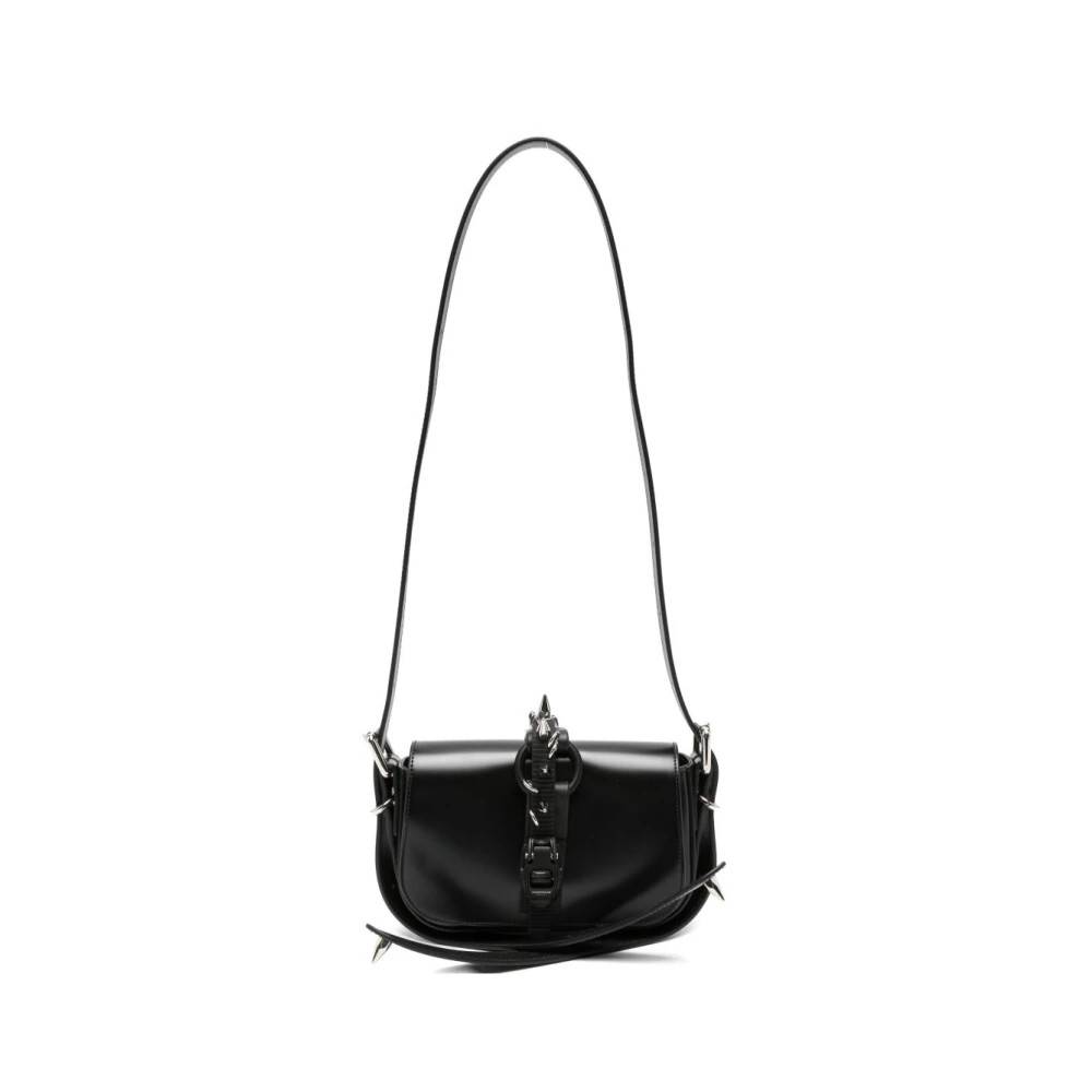 Junya Watanabe Studded Crossbody Taske - Tasker - Dame - Sort - ONE SIZE - Uld