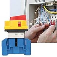 Lastbrytare Switch, 3 Pol 3 Fas 3NO 2 Position Cam On/Off Strömbrytare (80A)