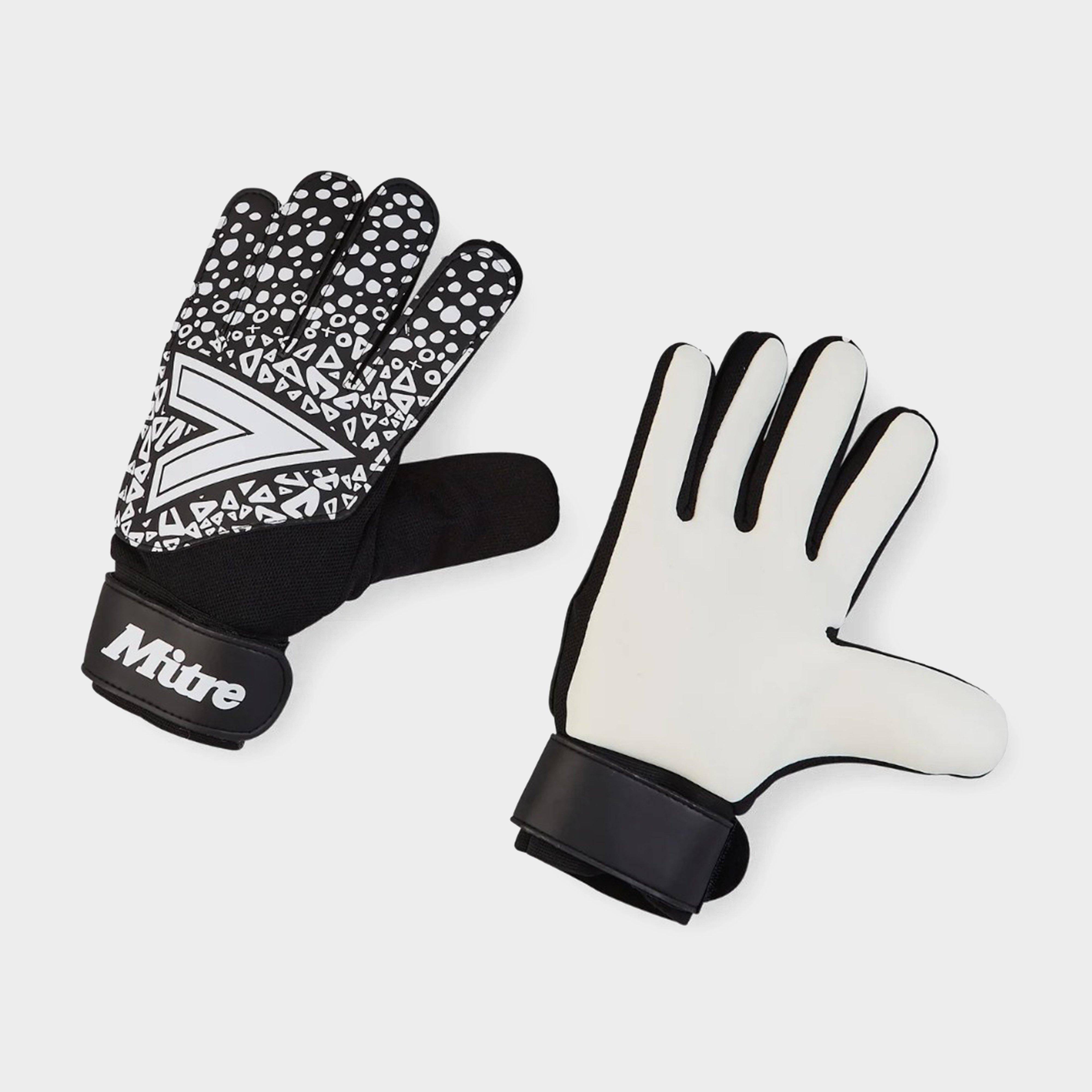 Mitre Magnetite Goalkeeper Gloves, Black