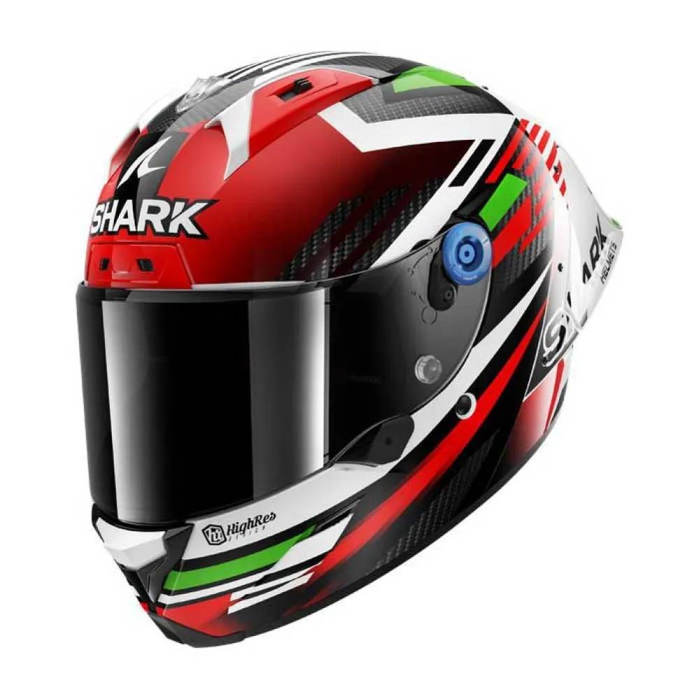 Shark Aeron Gp Fim Racing #1 Firstlap Fullface-hjelm