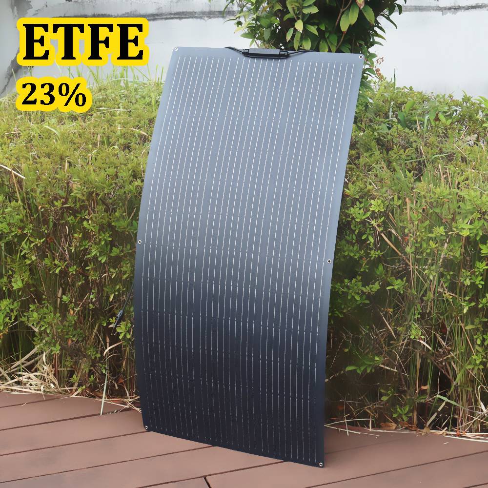 12v Solar Panel 150w 130w 120w 100w 80w ETFE PET Flexible Photovoltaic Panel 12v Battery Charger for Home Roof Camper RV Boat