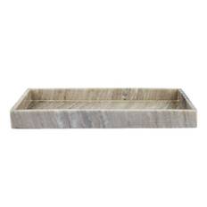 Marmor bakke fra Bahne Interior i beige 40×22 cm.