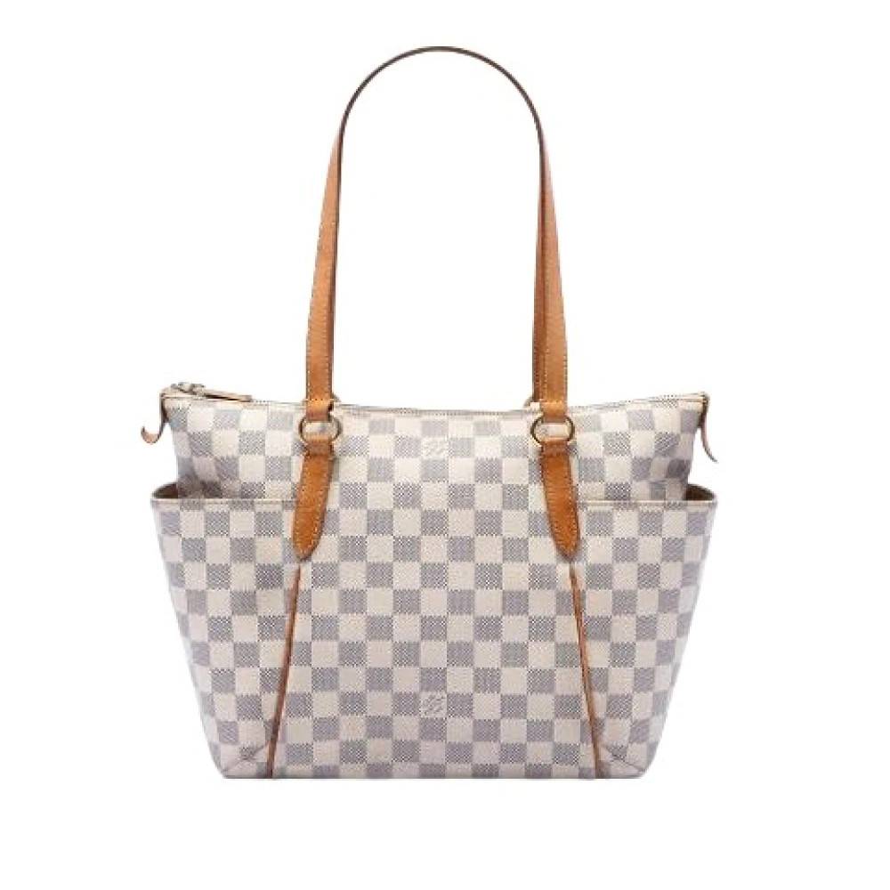 Louis Vuitton Vintage Pre-owned Totally PM Tote Bag - Vintage - Dame - Hvid - ONE SIZE - Uld