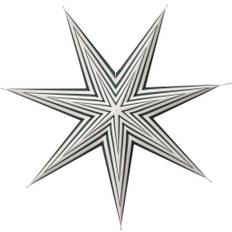 Star Trading Stripe papirstjerne, grøn, 60 cm