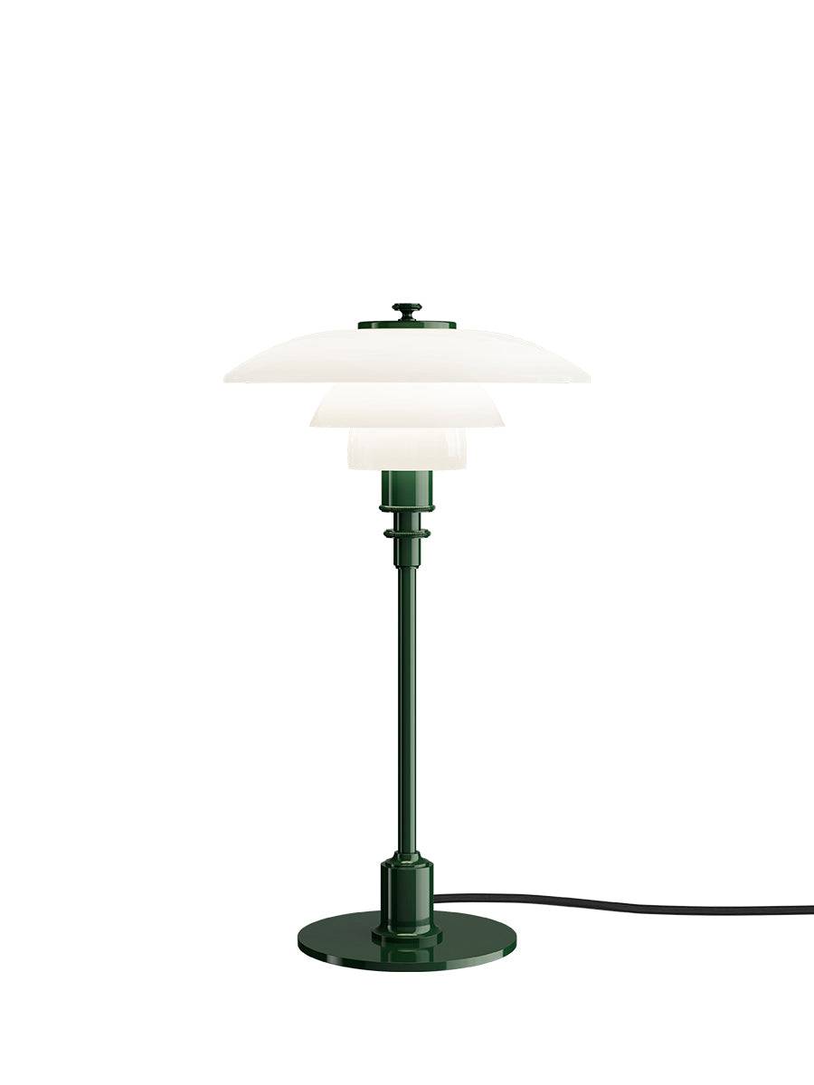 PH 2/1 Bordlampe, Glossy Deep Green fra Louis Poulsen - Jacobsen Plus