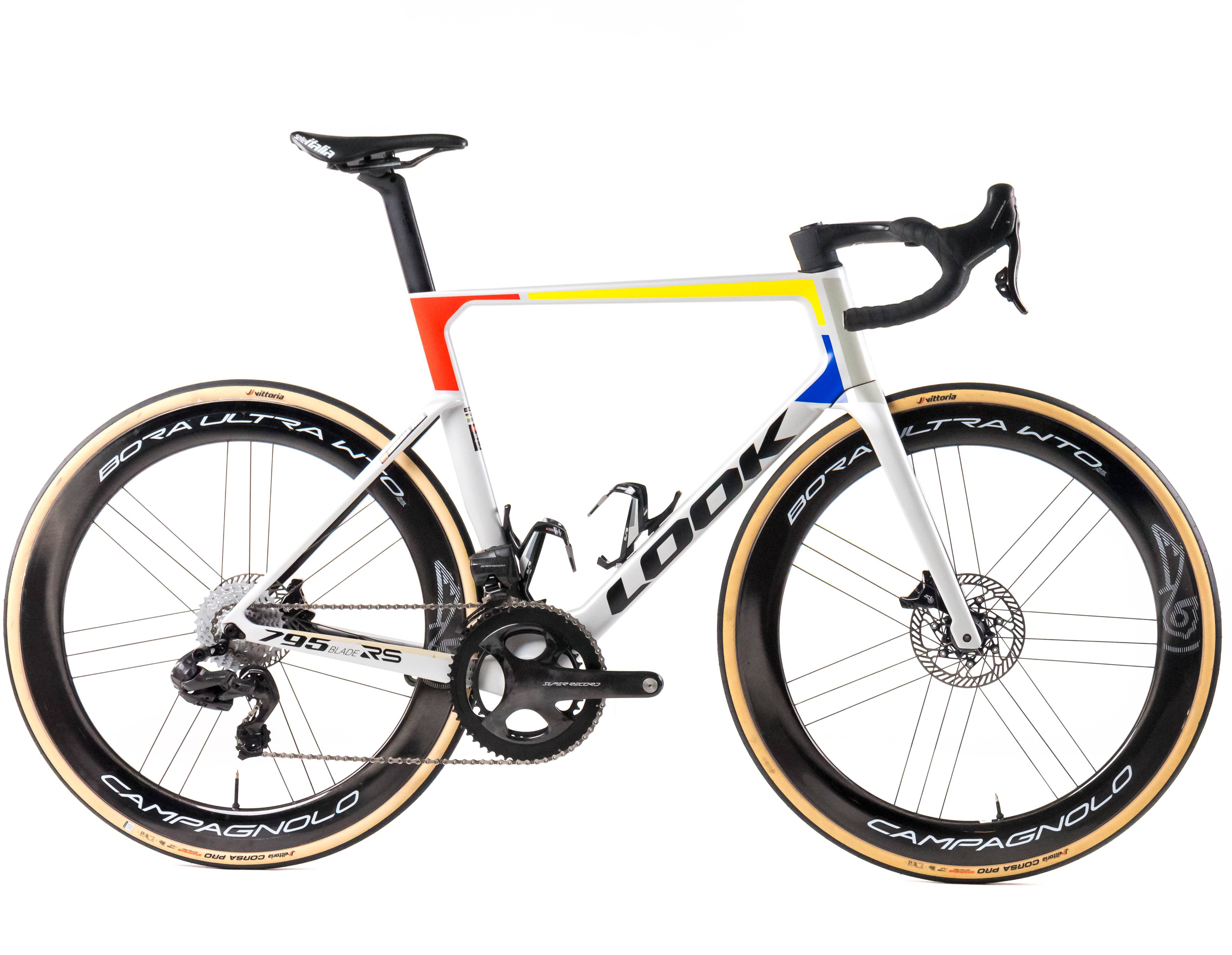 Look 795 Blade RS 2025 Team Cofidis Herrada Jesus size L Campagnolo Super Record WRL 2x12sp - Bikeroom / l / iconic platinum white (l)