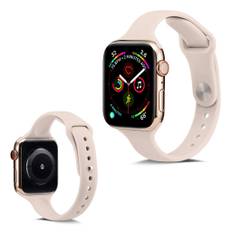 Apple Watch Series 5 44mm simpel silikone Urrem - Lys Pink