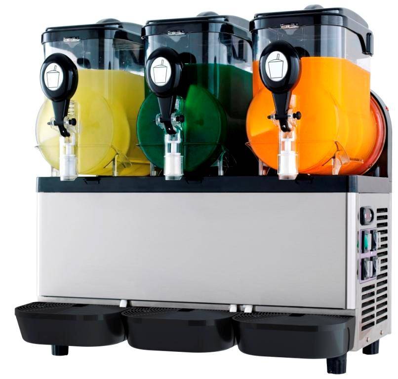 G5 3 Slush ice-maskin med 3 behållare à 5 liter