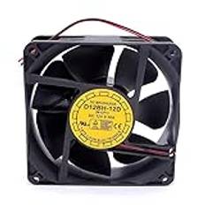 D12BH-12D 12V 0.23A industrial computer 610L 12cm chassis cooling fan