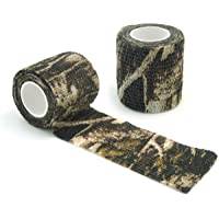 Namvo Selbstklebendes Non-Woven Camouflage Wrap Gewehr Pistole Jagd Camo Stealth Tape 4.5M-Anti-Gesundheit Tarnung