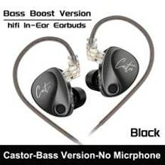 Hot Sale - Original KZ-Castor Harman Enhanced Bass HiFi Stereo Surround Sound Music Wired Headphone 2 Dynamic Adjustable Balanced In-Ear Monitor Earbuds IEM Stage Live Audiophile Earphone 3.5mm In-Ear Sports Running Cycling Noise Cancelling Headset For Mobile Phone Laptop Desktop Computer