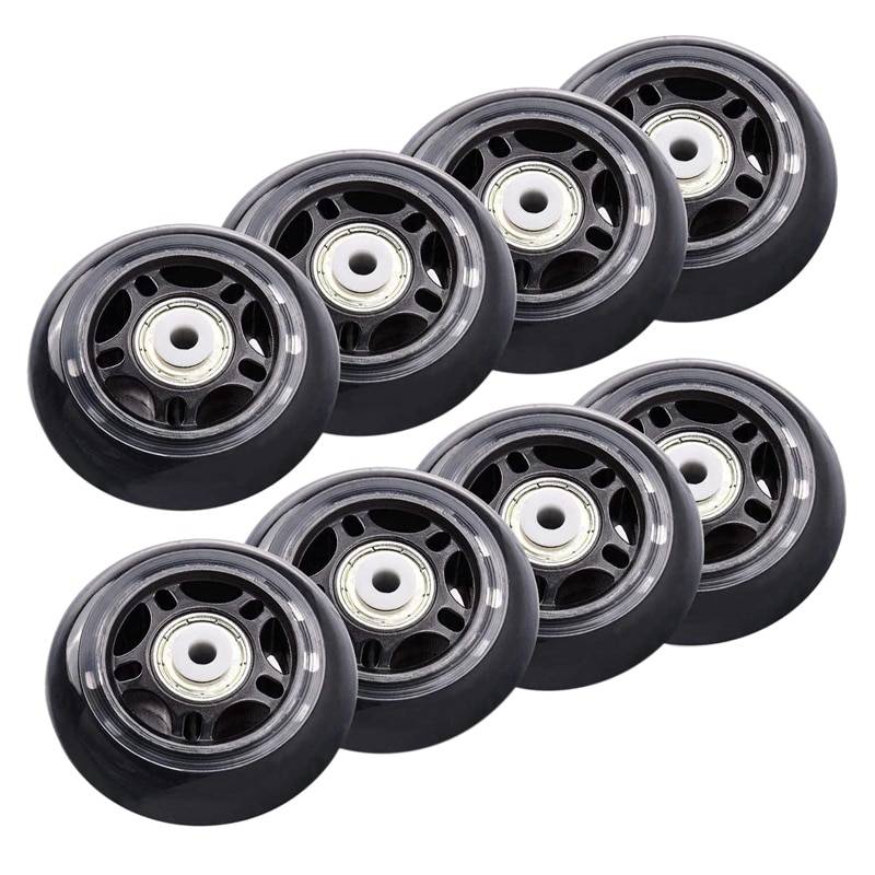 Inline Skridskohjul 70mm (8 st)