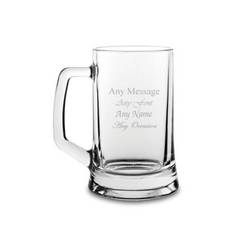 Plain Glass Tankard