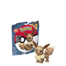 Mega Pokémon Building Toy Kit Eevee With 1 Action Figure For Kids Brun