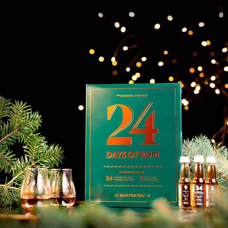 Julekalender - 24 Days of Rum | incl. 2 glas |