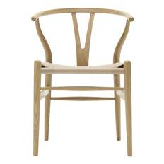 CH24 Y-Chair - Lacquered Oak/Nature