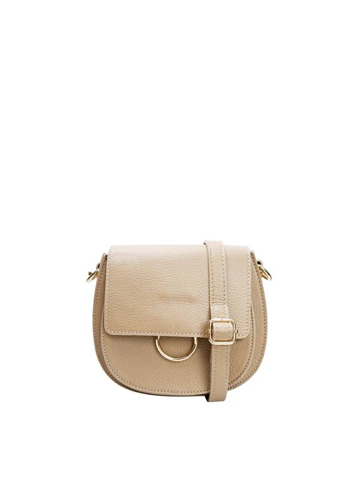 Black colour Olivia crossover bag - champagne 9336 ONESIZE