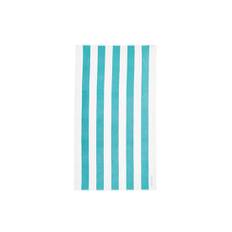 Santorini strandhandduk turquoise/white - Turkos / Vit (L: 180 x B: 100 cm)