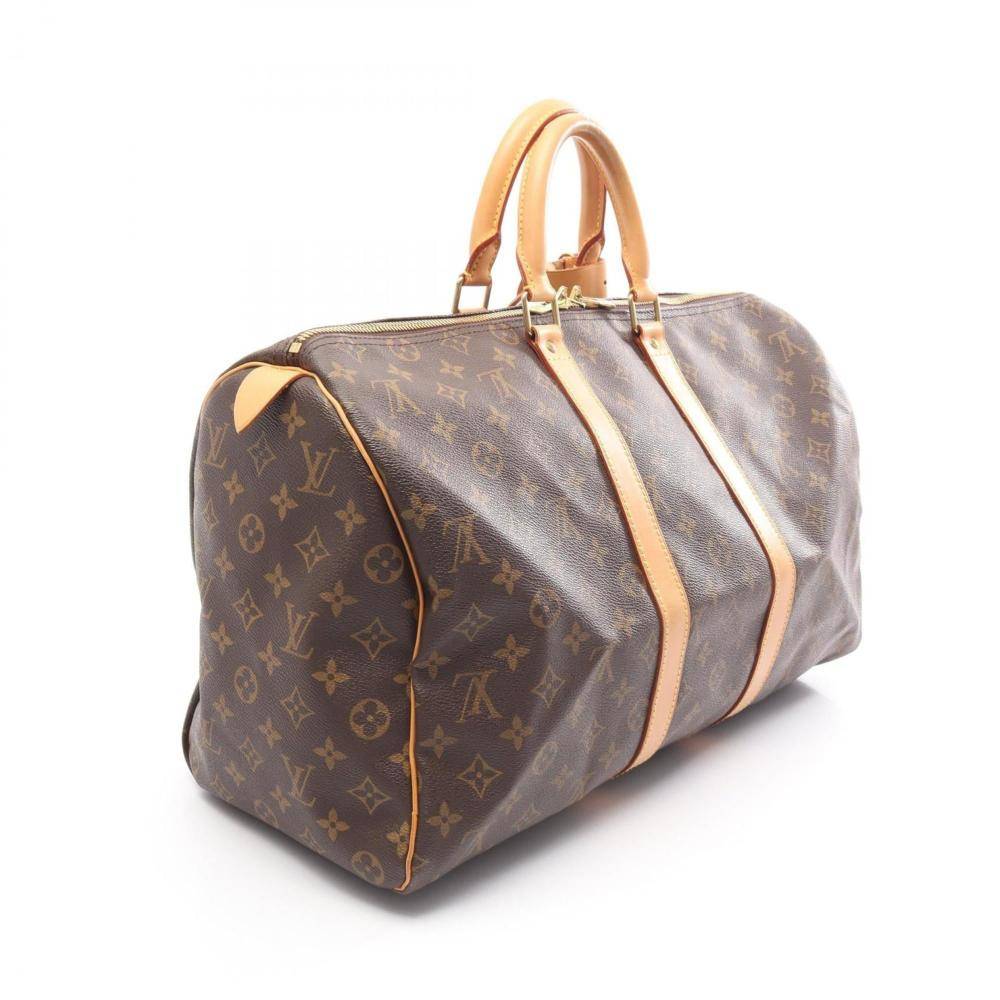 Louis Vuitton Vintage Keepall Stl. - Handväskor Från Magasin - Brown (L 26cm x W 46cm x D 20cm)