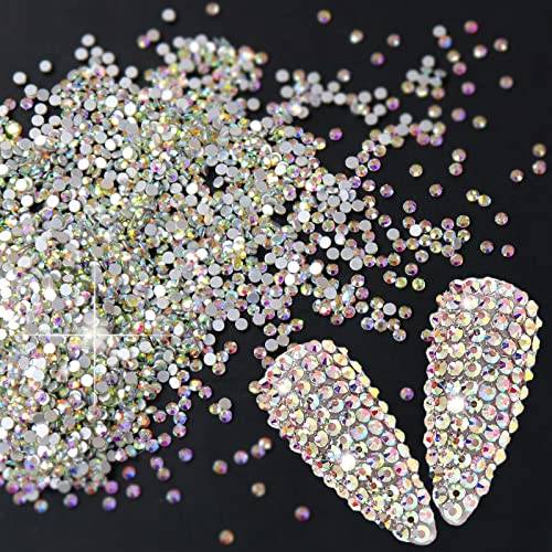 Sularpek 1440 st kristall och glitter för nagelkonst, AB nagel strass, smink strass för professionella dekoration