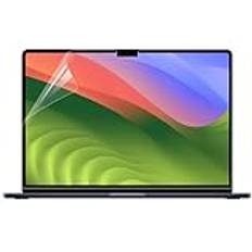 Arisase 2-pack HD klart skärmskydd för 2024 MacBook Air 13,7 tum (A3113, M3 Chip), anti-fingeravtryck och repbeständiga tillbehör 5H hårdhetsskydd för MacBook Air 13,6 tum (klar)