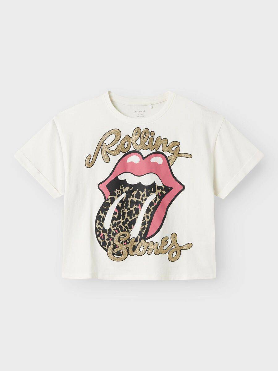 Rolling Stones T-shirt - Vit - 134/140
