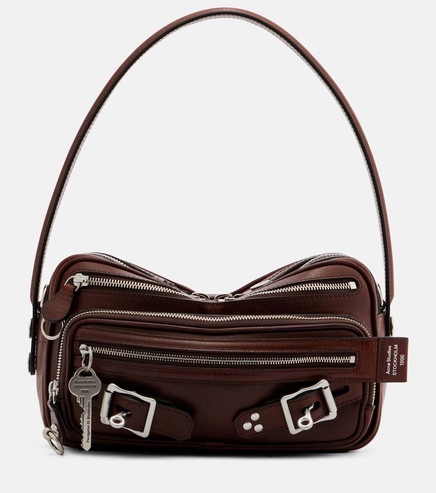 Acne Studios Bolso al hombro Camero Party de piel - marrón - Talla Única
