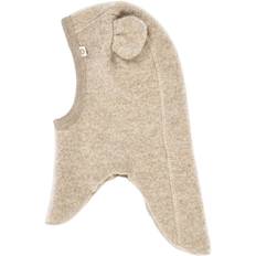 Müsli by Green Cotton Woolly Fleece Bear Balaclava Stl. 44/50 unisex - Elefanthatt Från Magasin - Balsam Melange (44/50)