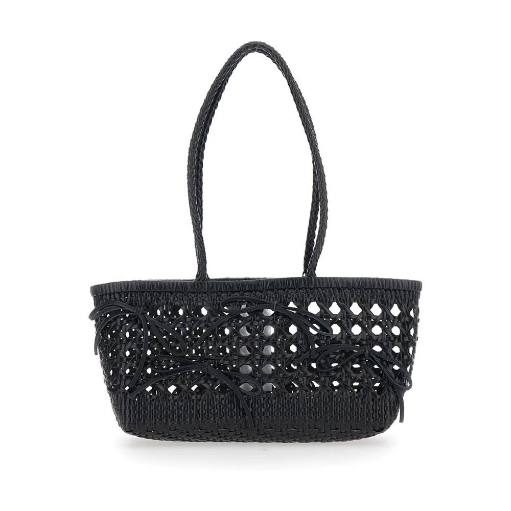 OSOI Biscuit Skuldertaske - Tasker - Dame - Sort - ONE SIZE - Uld