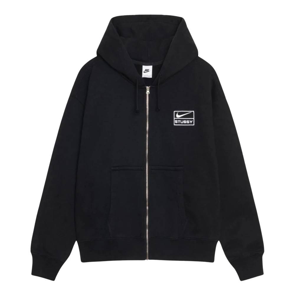 Stüssy - Relaxed Zip Hoodie Sweatshirts & Hoodies - Herr - S - Bomull