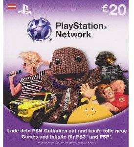 PlayStation Network Card 20€ Österreich