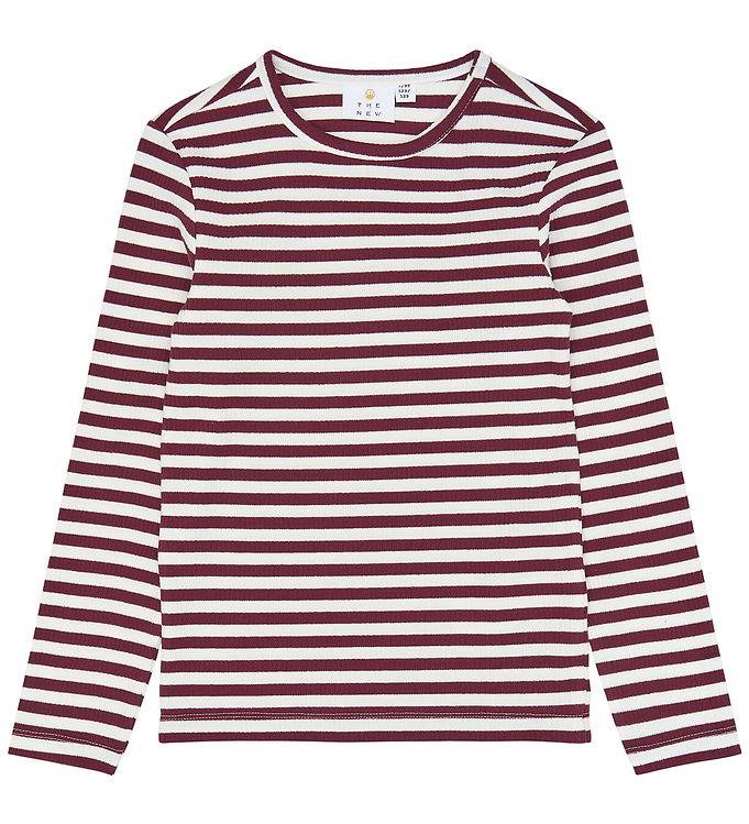 The New Tröja - TnMoore - Rib - Gardenia Striped - The New - 7-8 år (122-128) - Tröja