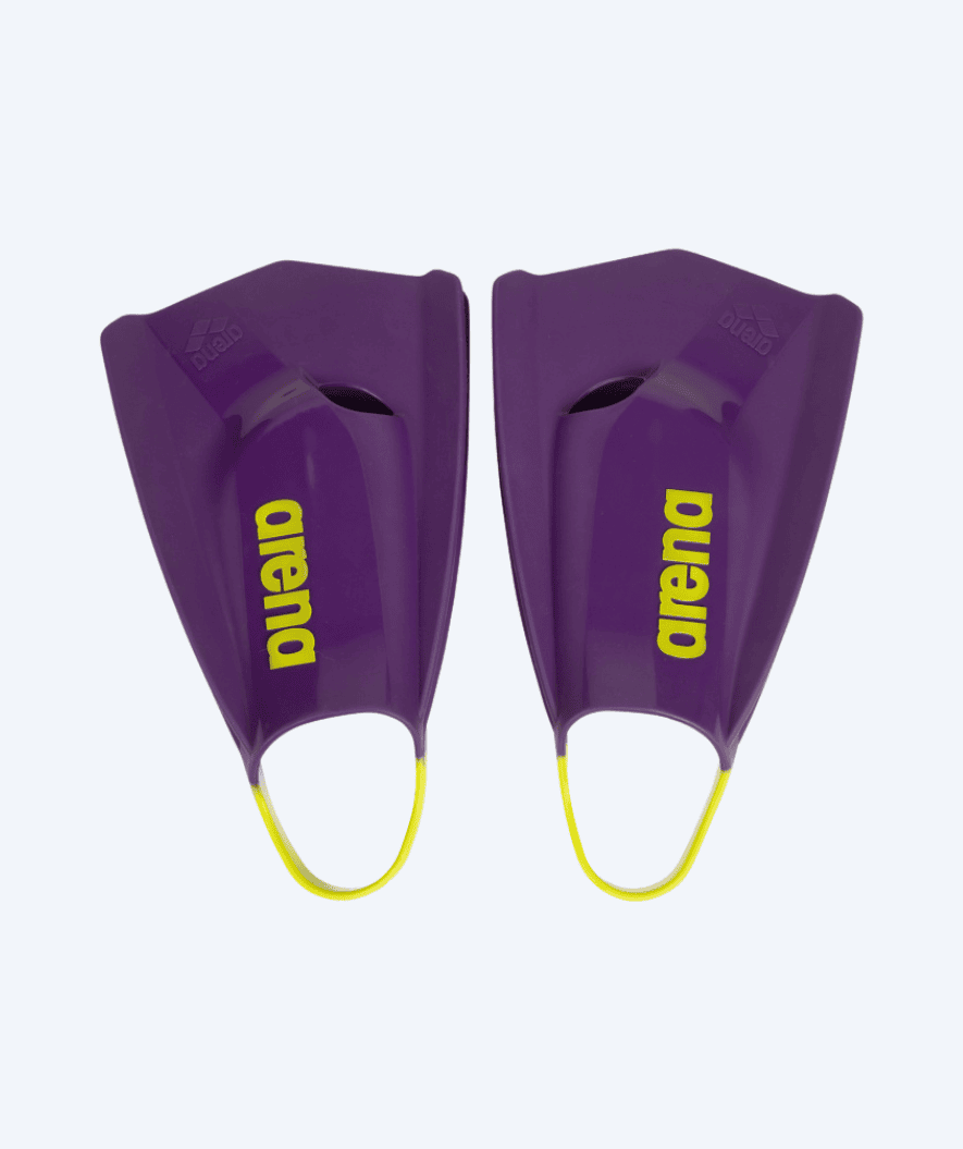 Arena svømmefødder - Powerfin Pro || - Lilla/gul (Limited 2026)