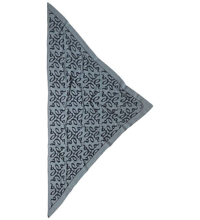 Lala Berlin Tørklæde - Cashmere - Triangle Lalagram M - Tempesta - Lala Berlin - OneSize - Tørklæde