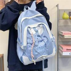 Fashion Women&#39;s New Large Capacity Backpack For School And Commute - Blue