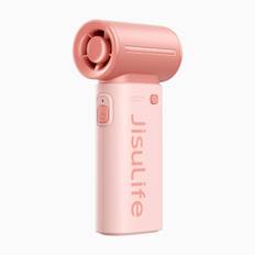Jisulife håndholdt ventilator Life9 3600mAh bærbar mini blæser USB-ventilator - Pink